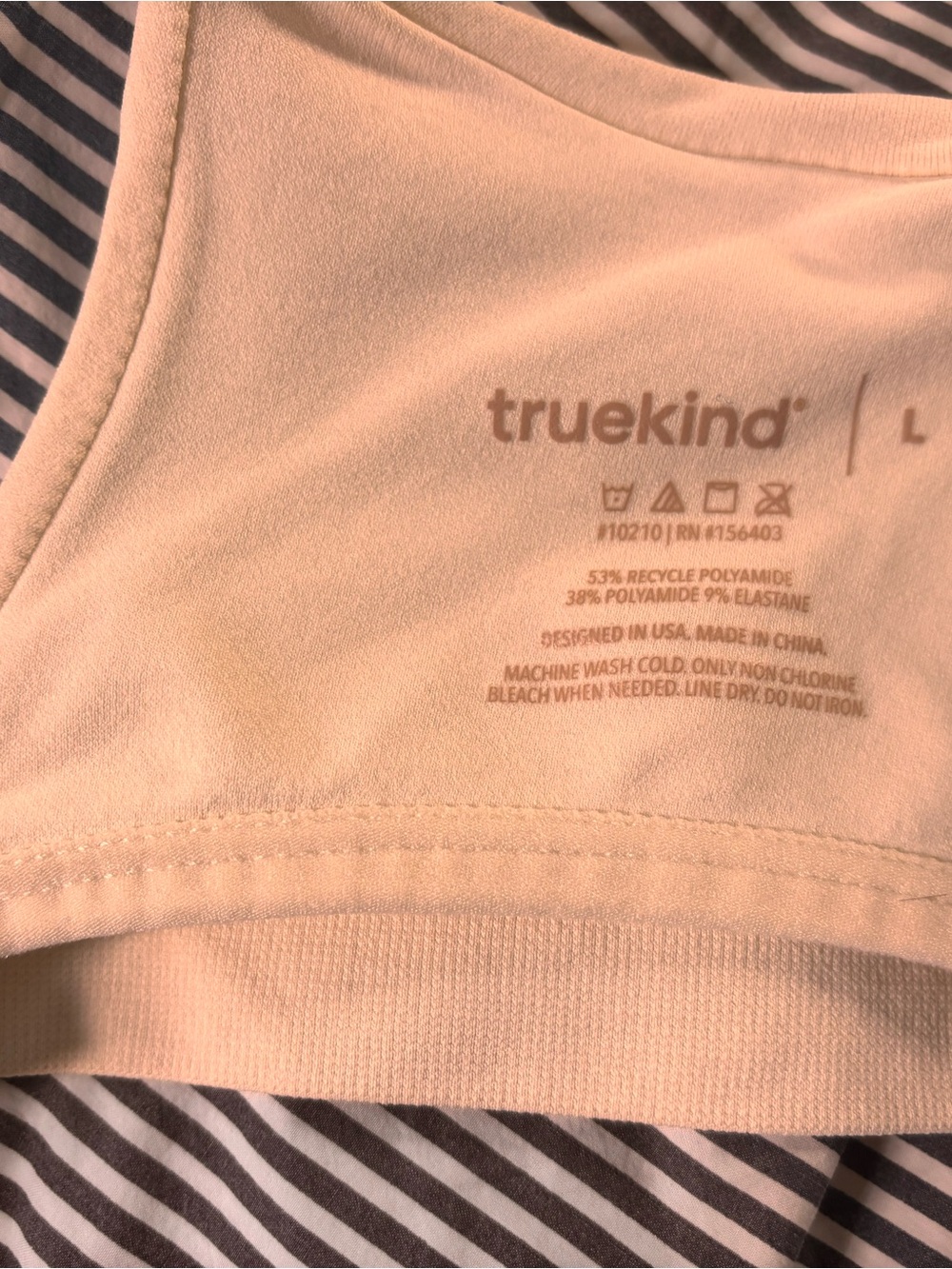 Seamless Cream Everyday Comfort Bra wireless - Picture 5 of 6